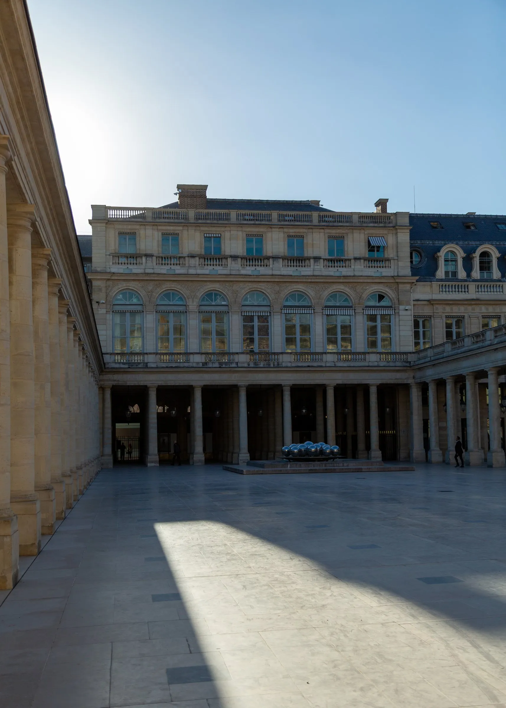 The Palais-Royal colonnade