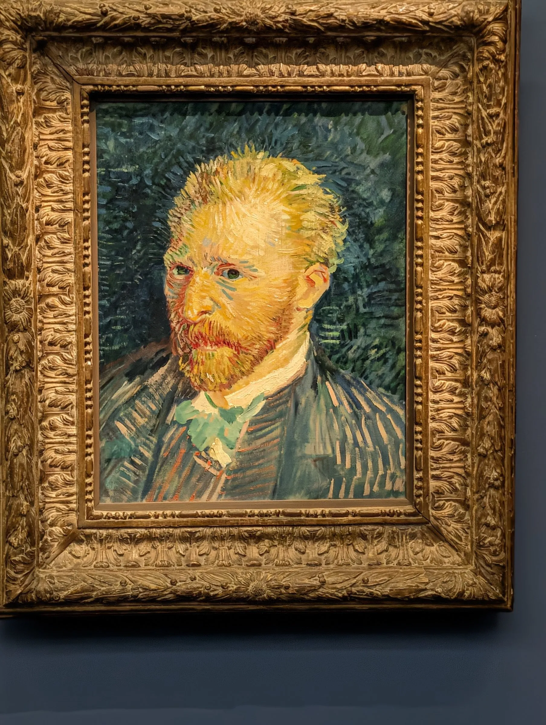Van Gogh's 1887 self-portrait at the Musée d'Orsay