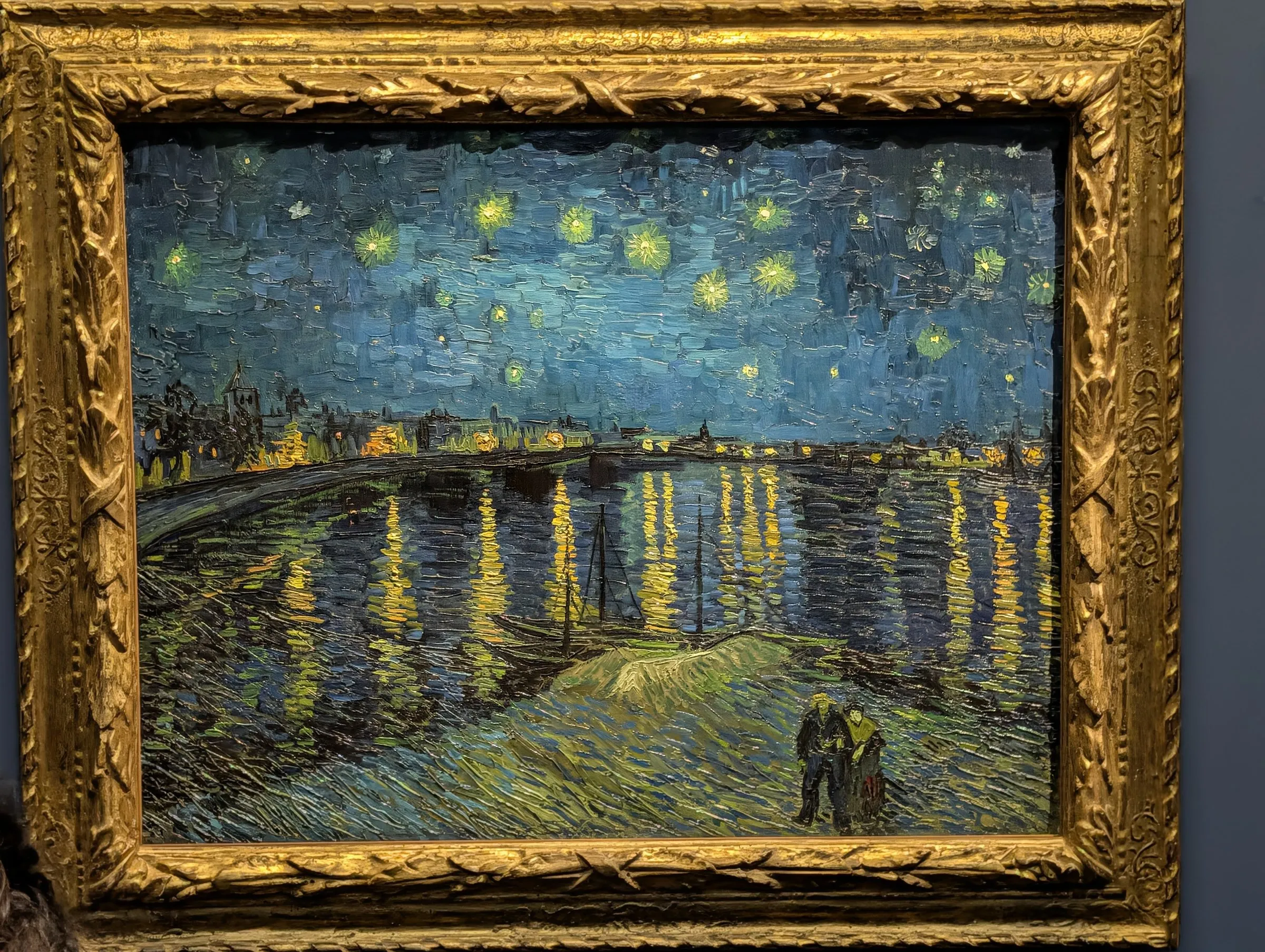 Starry Night Over the Rhône. The room that got me thinking about making art