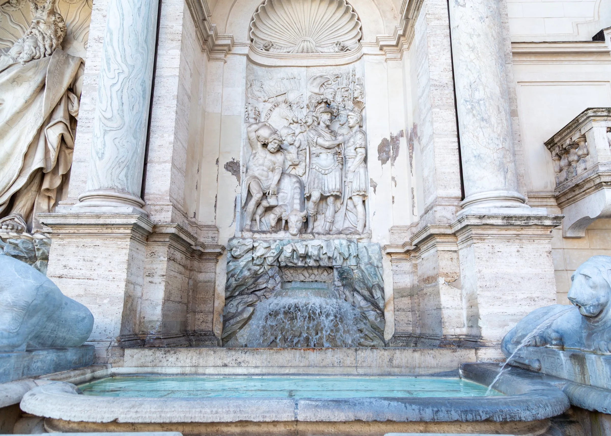 The Fountain of Moses (Acqua Felice)