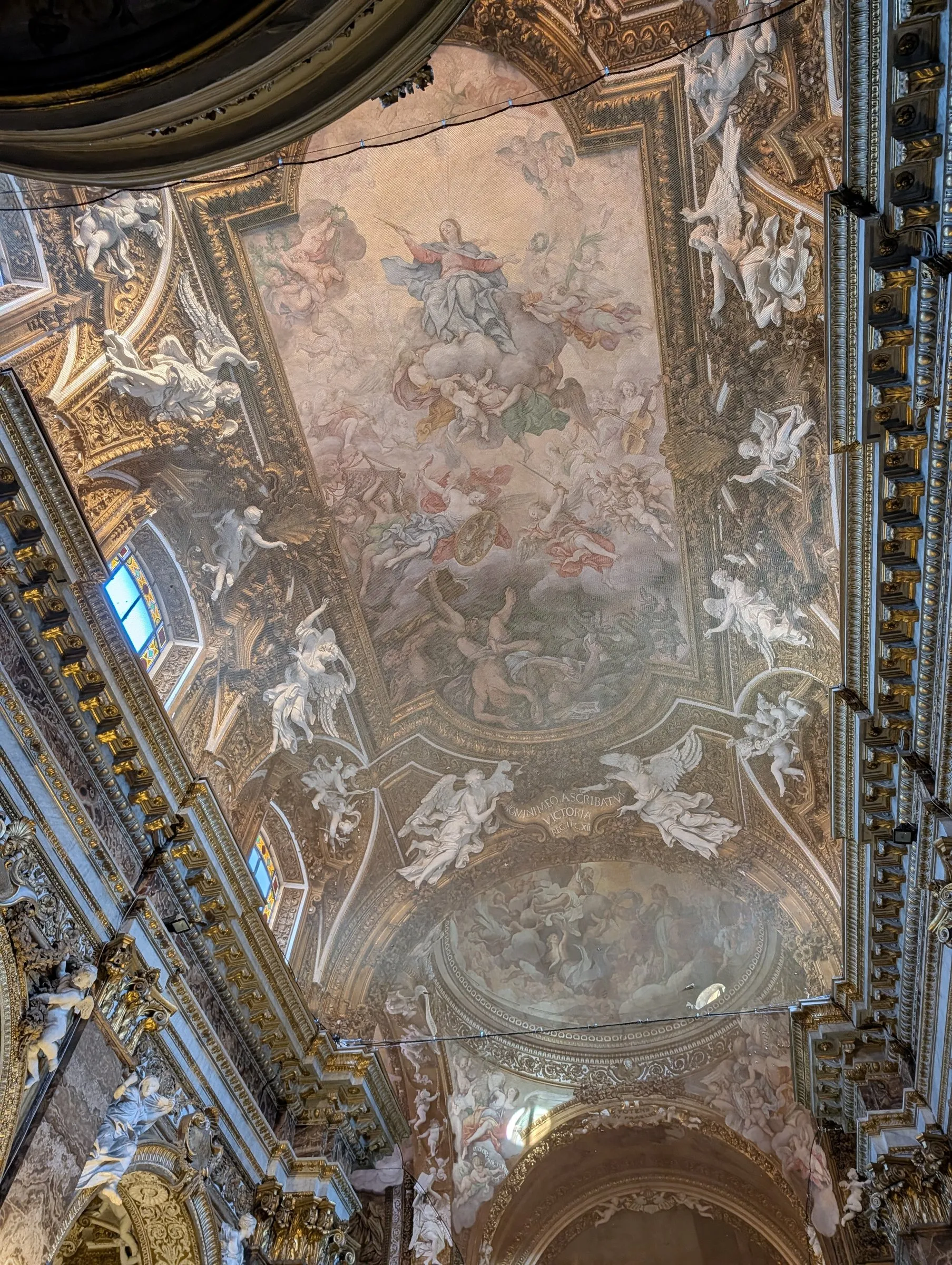 Ceiling of Santa Maria della Vittoria