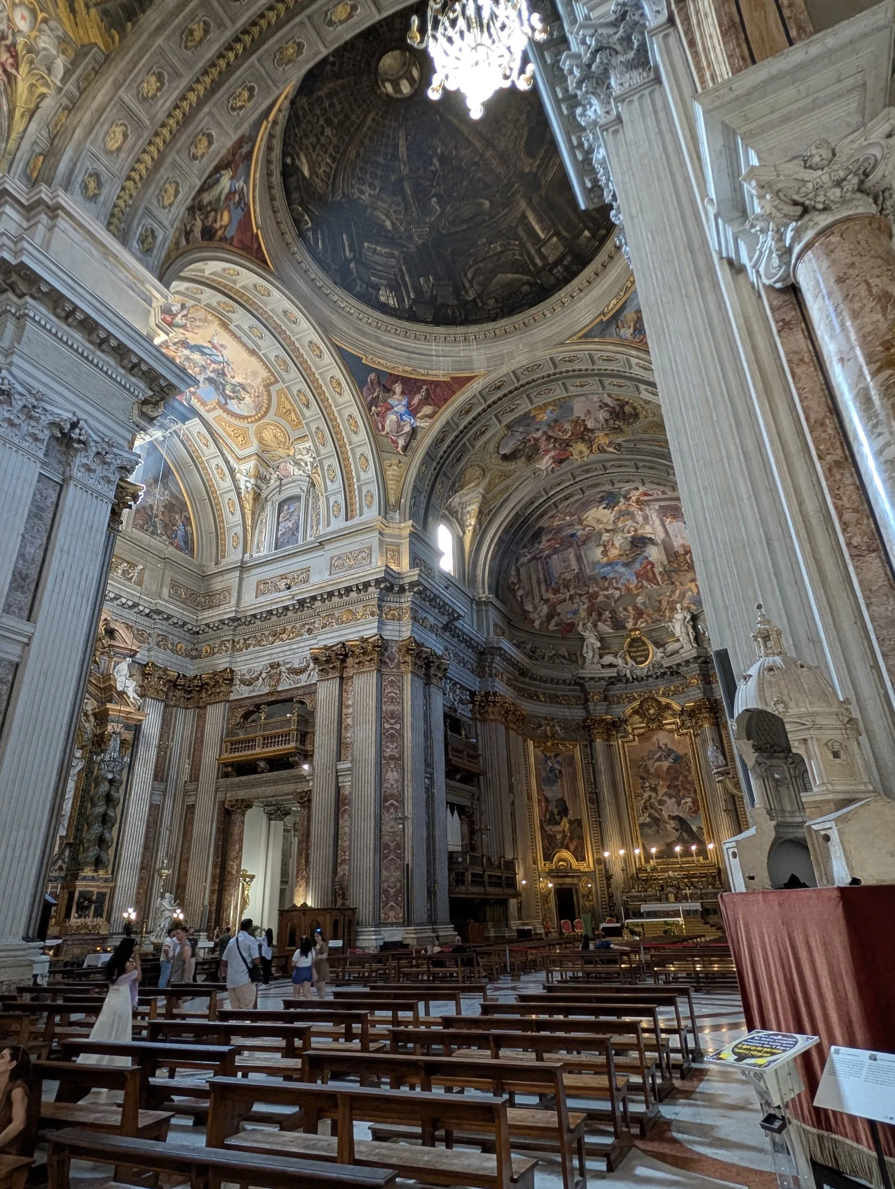 The nave of Sant'Ignazio