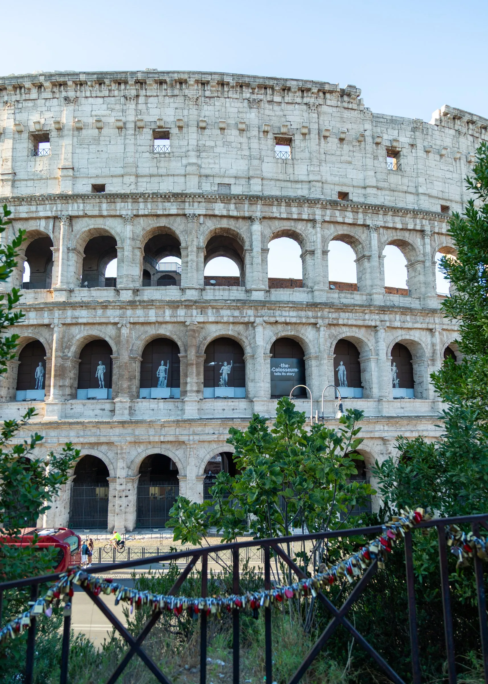 The Colosseum at opening time