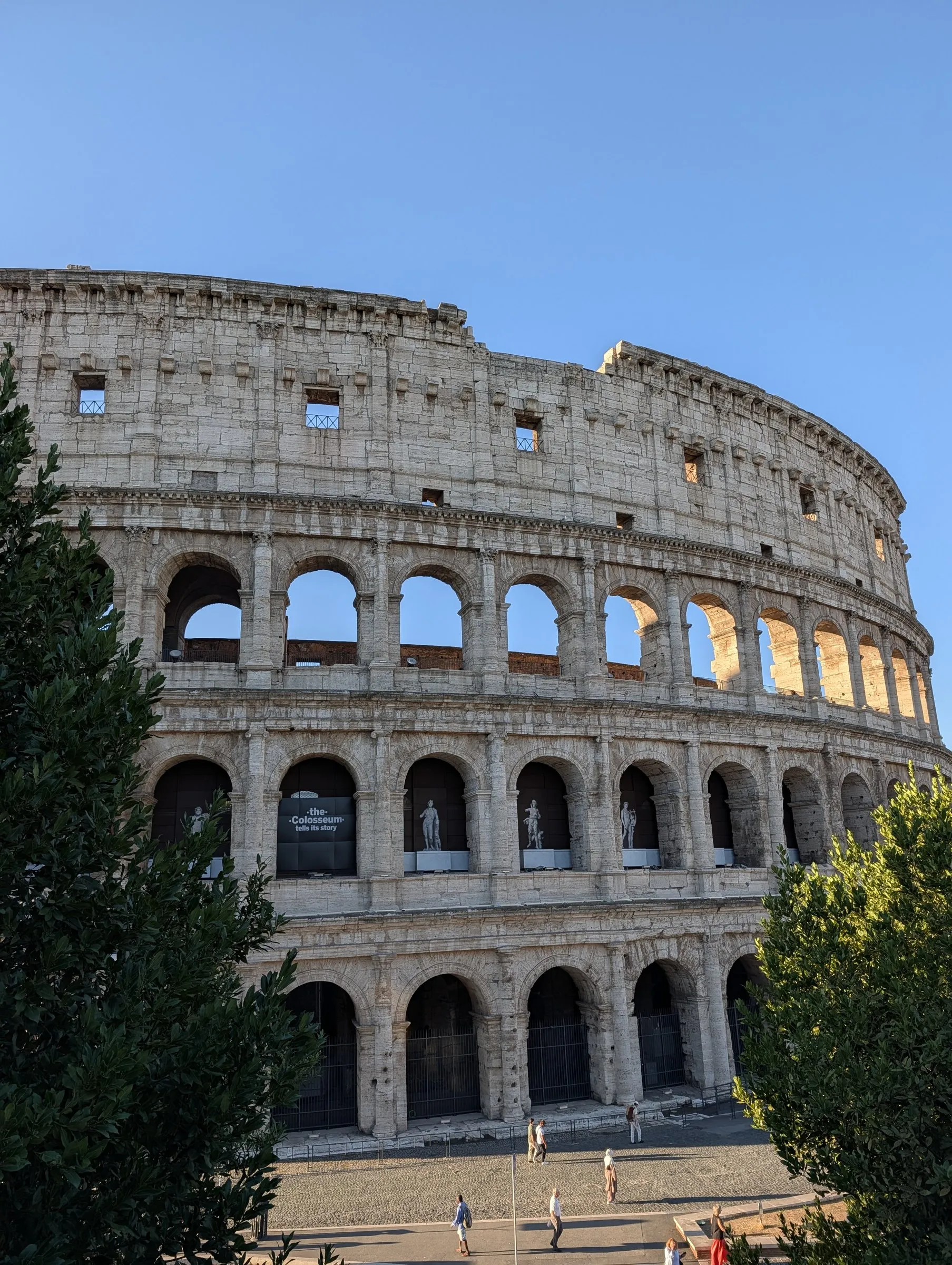 The Colosseum just after opening