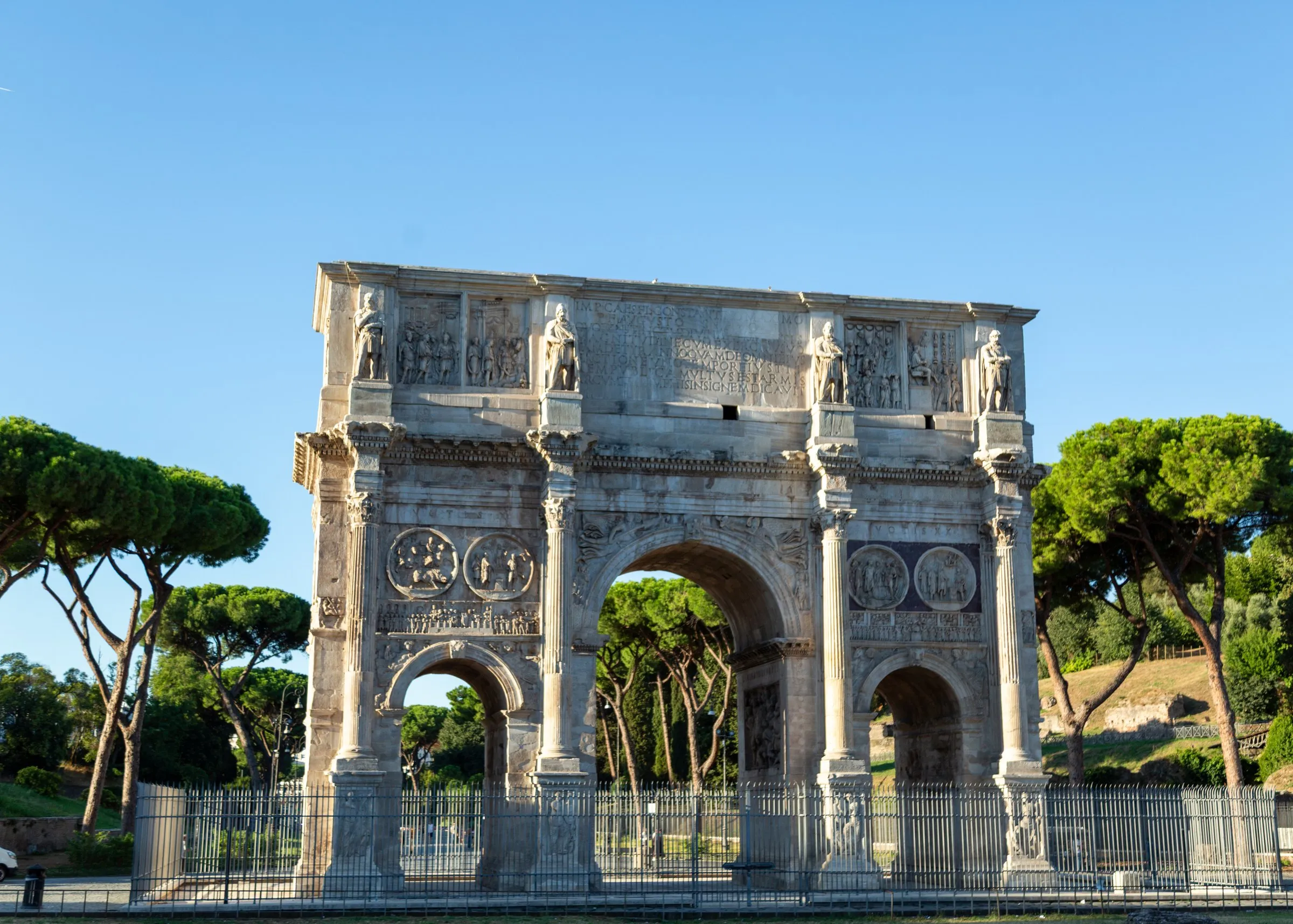 The Arch of Constantine in early light