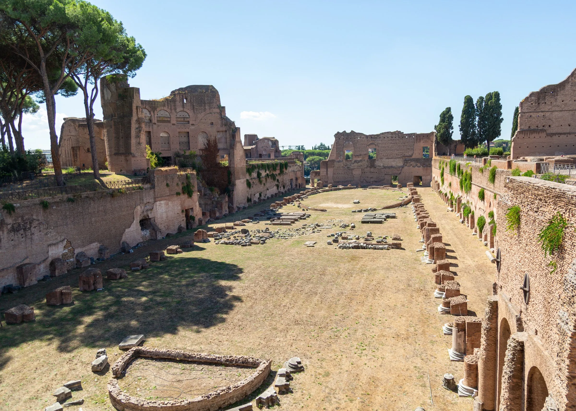 The Palatine stadium