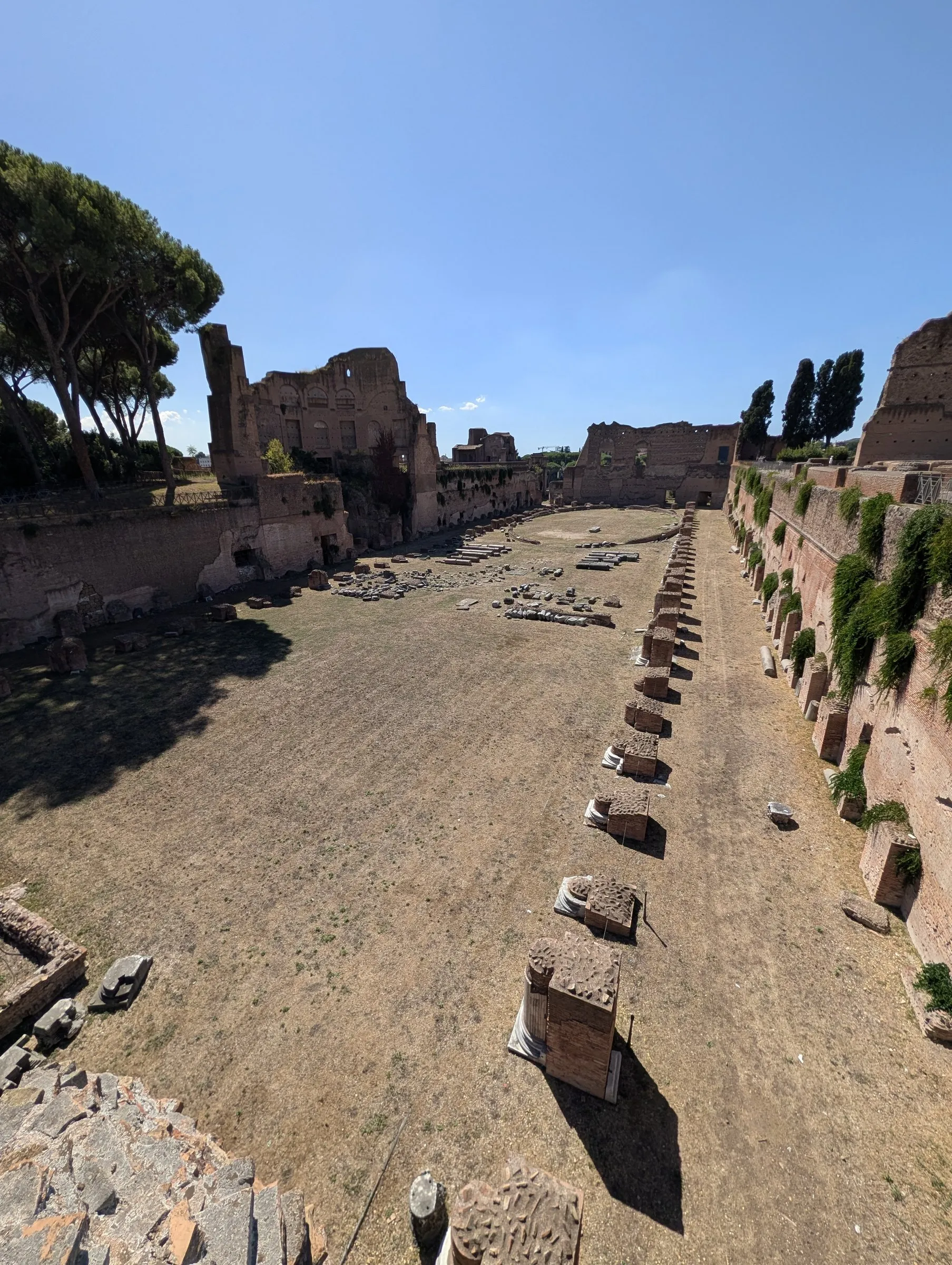 The Palatine stadium