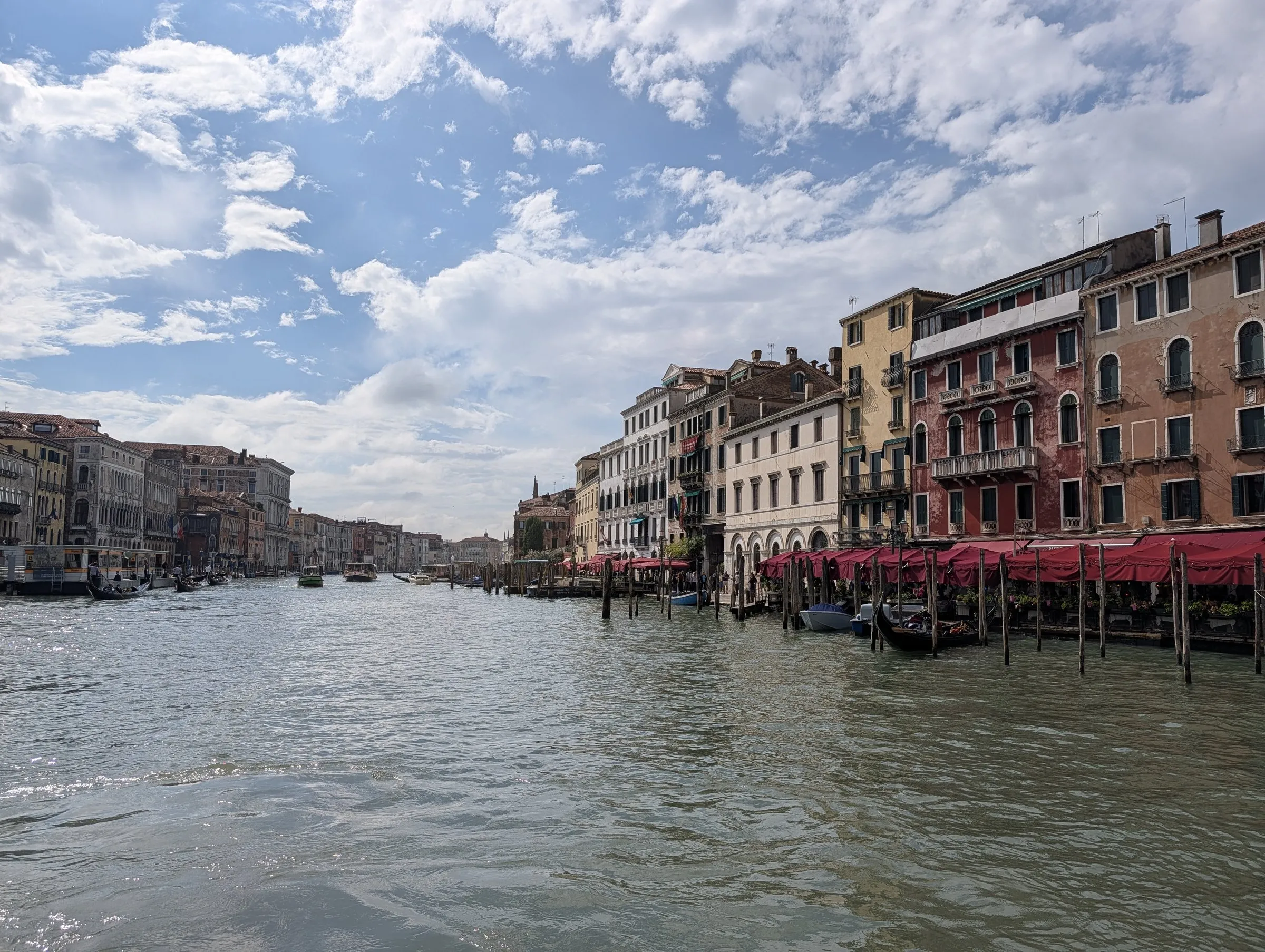 Grand Canal palazzi from the vaporetto
