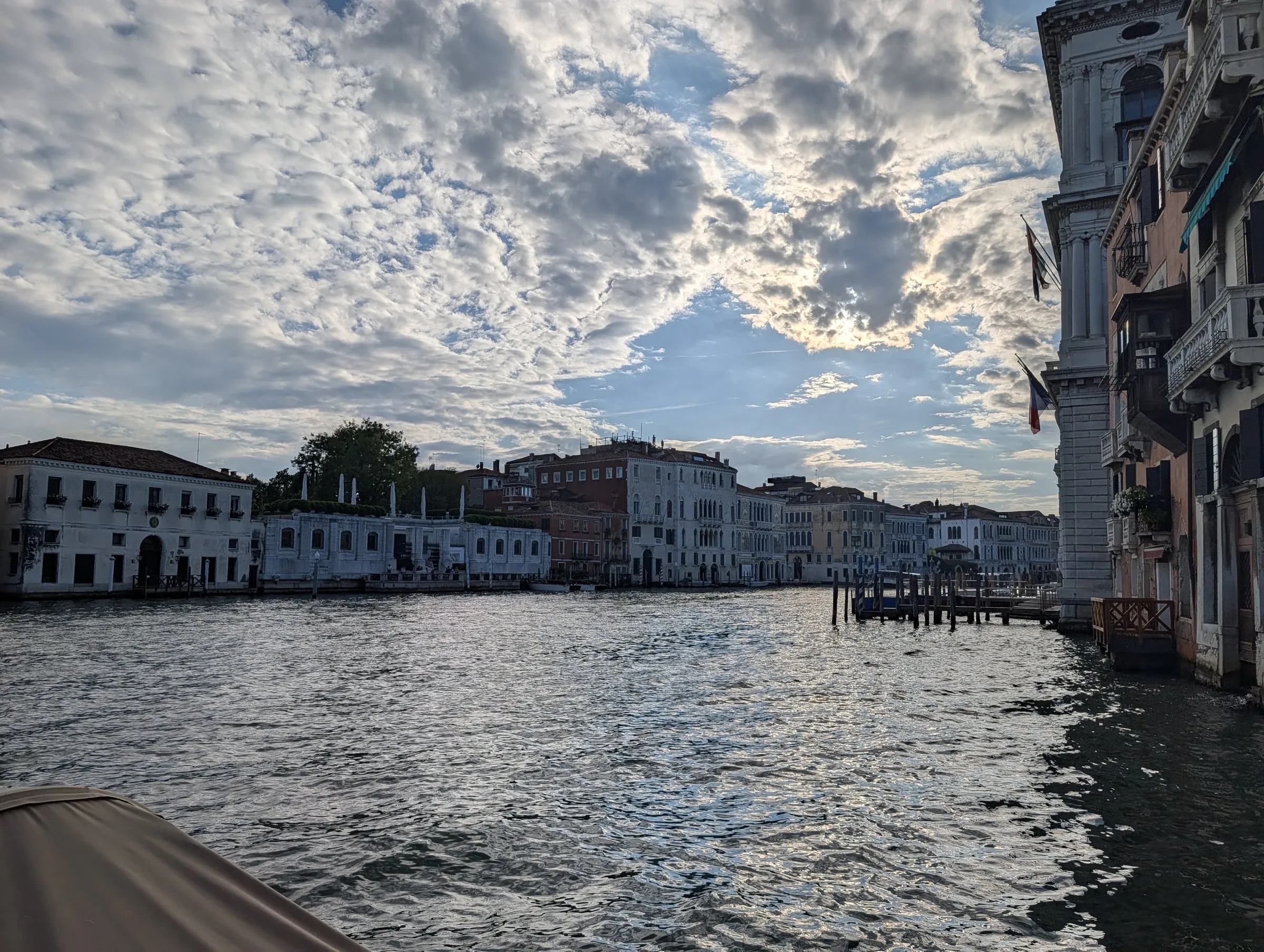 Late light on the Grand Canal