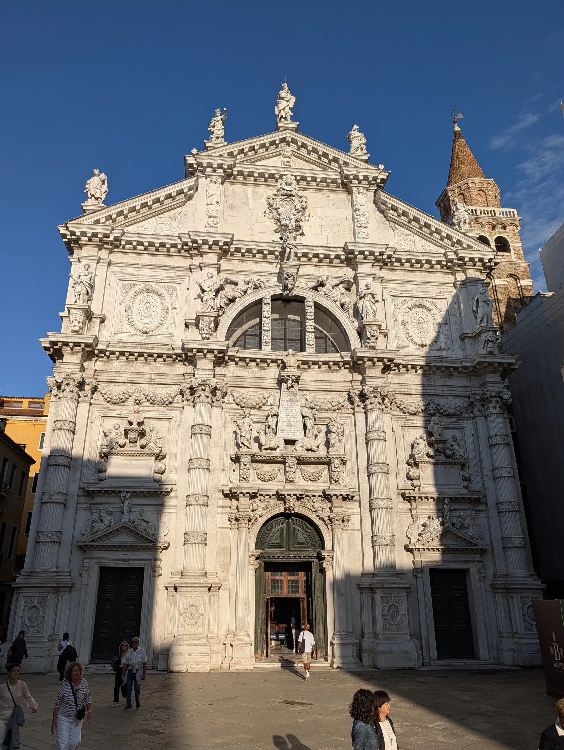San Moisè's Baroque façade