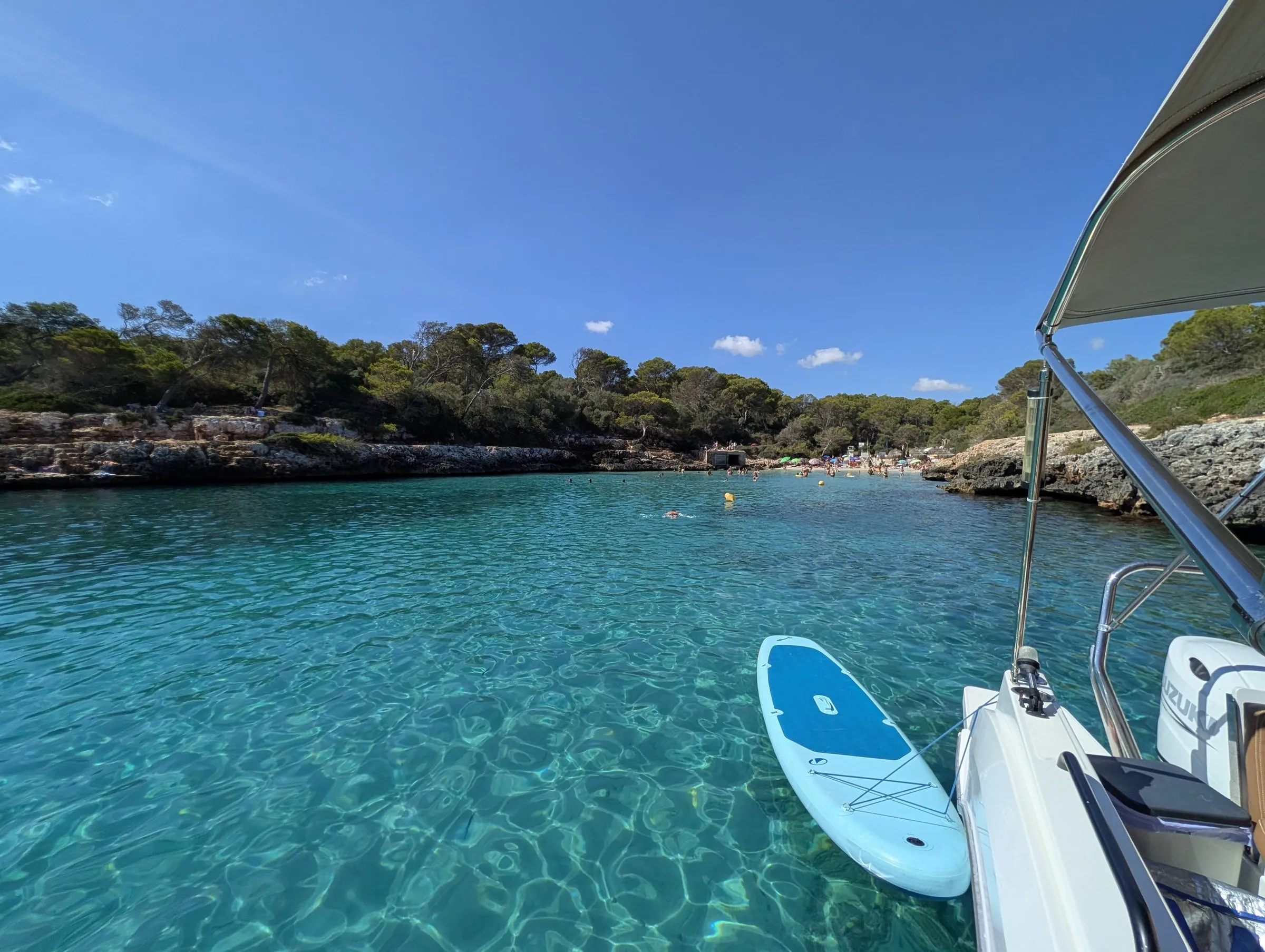 Another cove, another swim