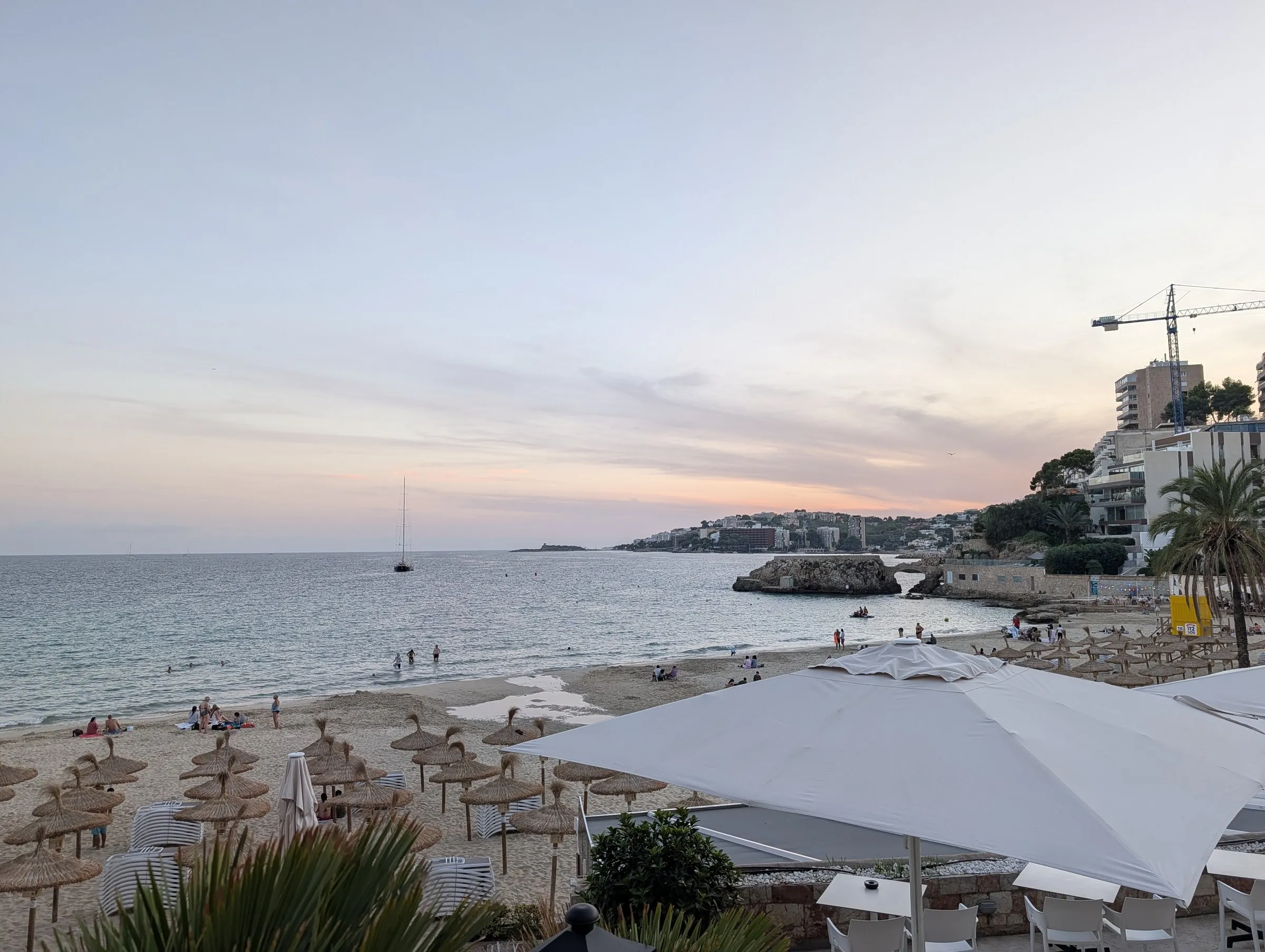 Last sunset over Cala Major