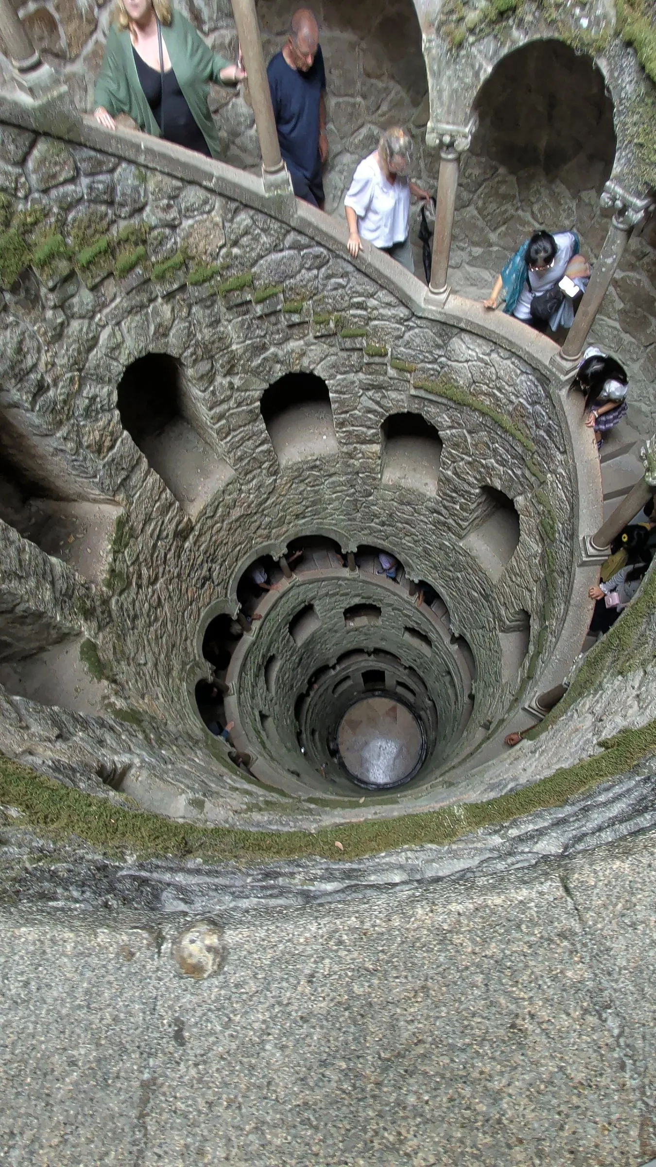 Looking down the Initiation Well