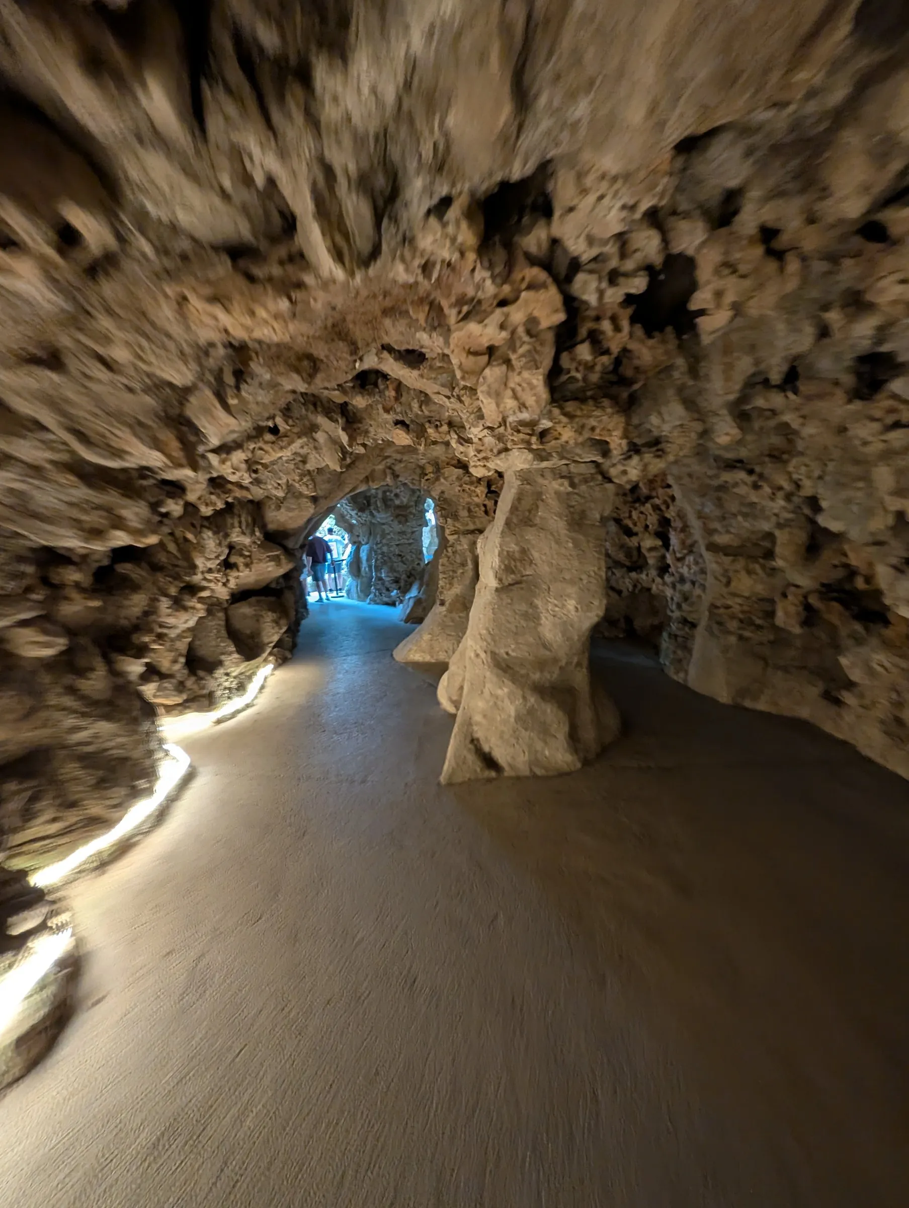 Through the tunnels