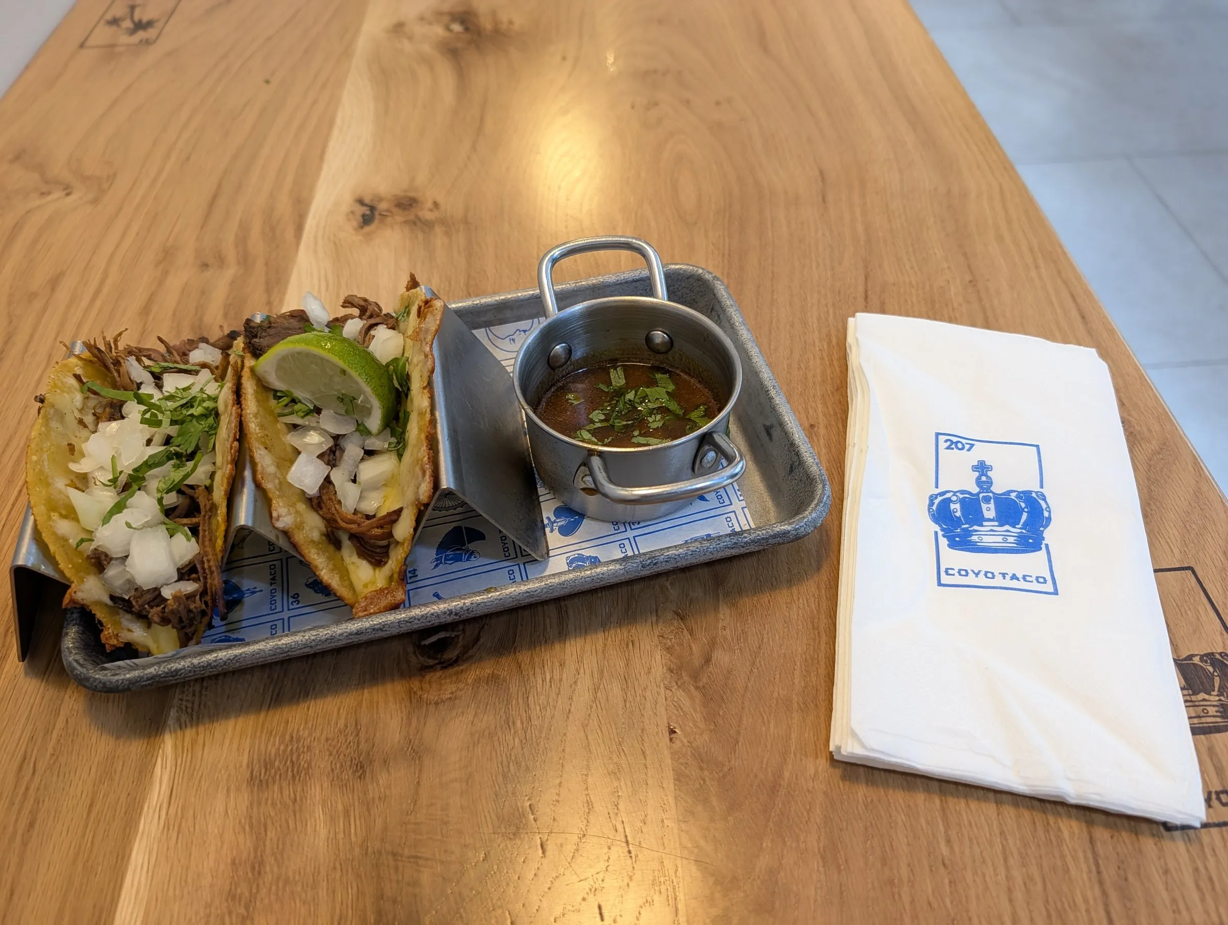 Tacos for lunch