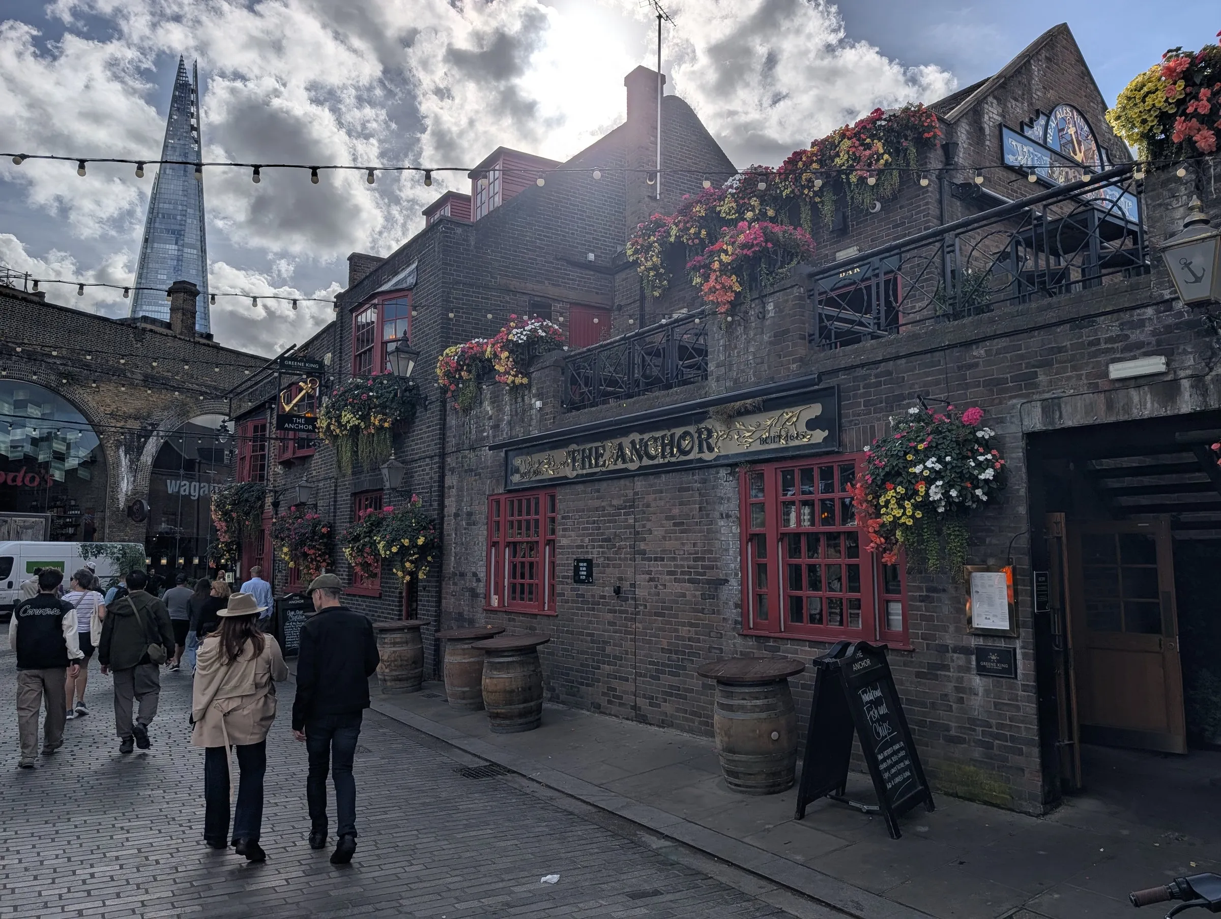 The Anchor, with the Shard behind