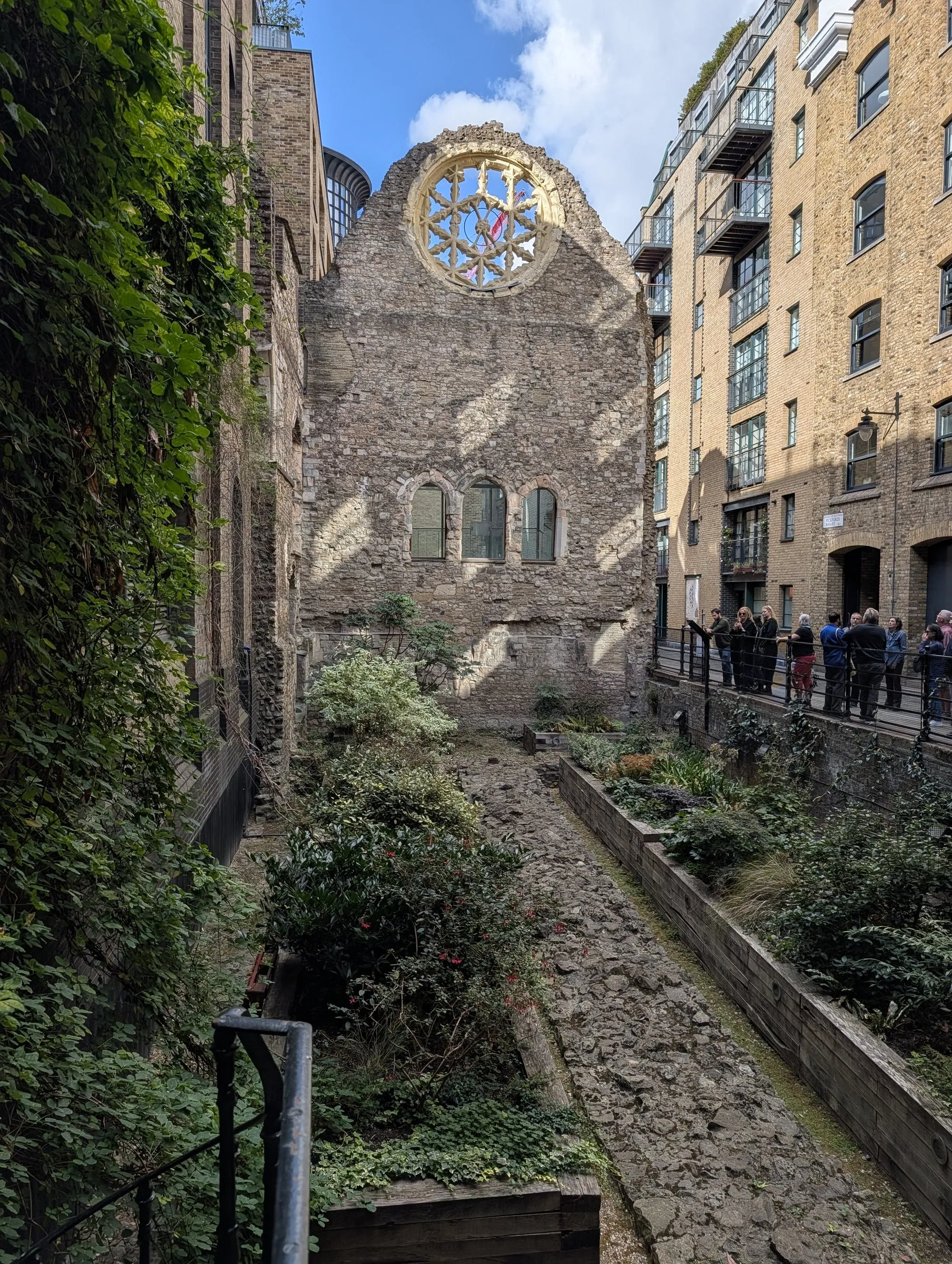 The ruins of Winchester Palace