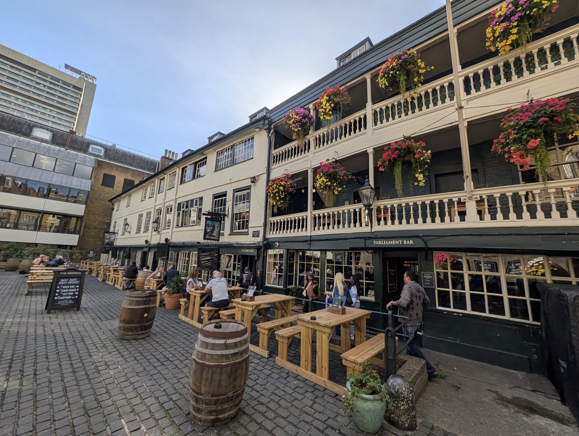 The George Inn, London's last galleried coaching inn