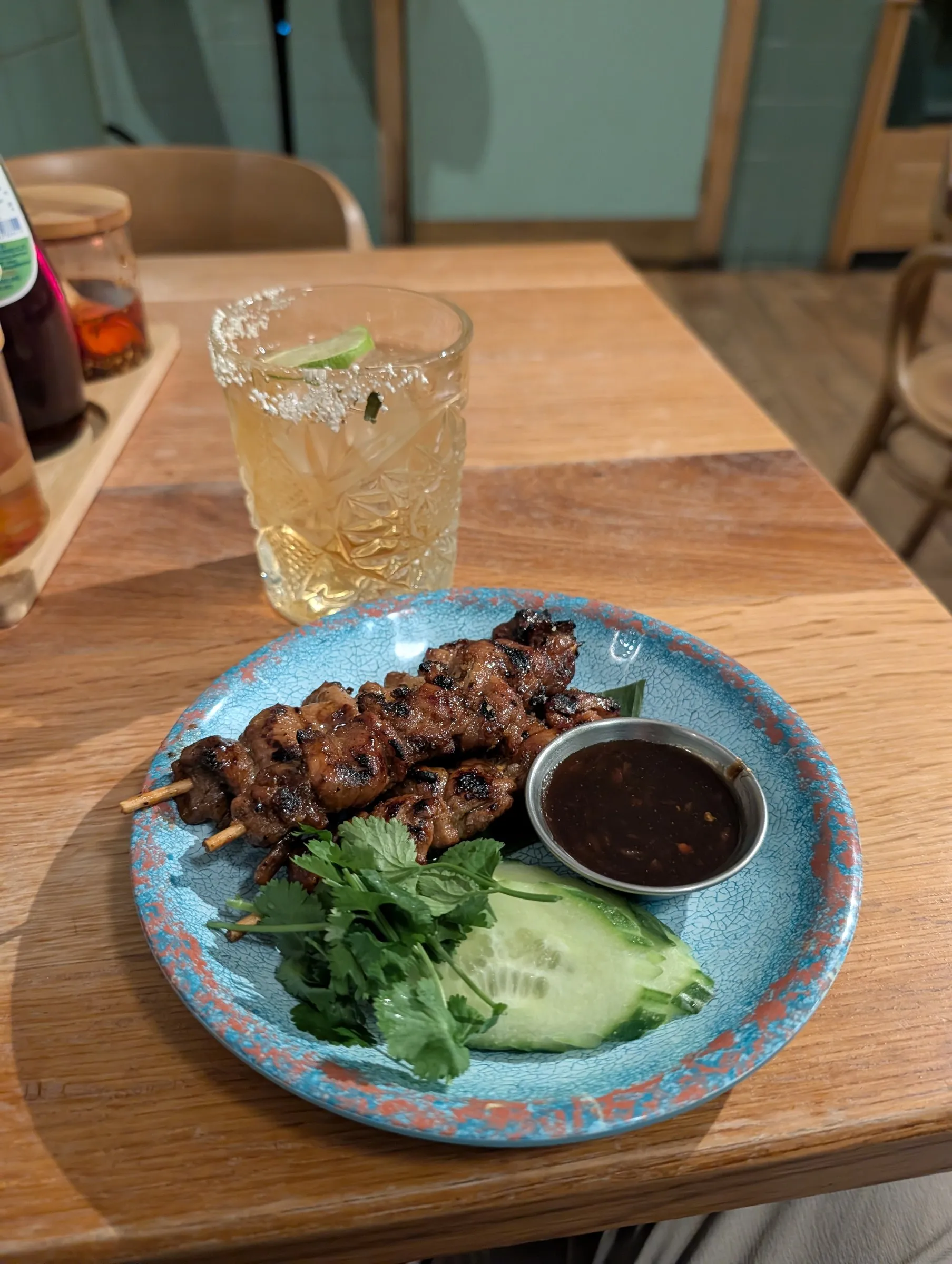 Thai satay near King's Cross