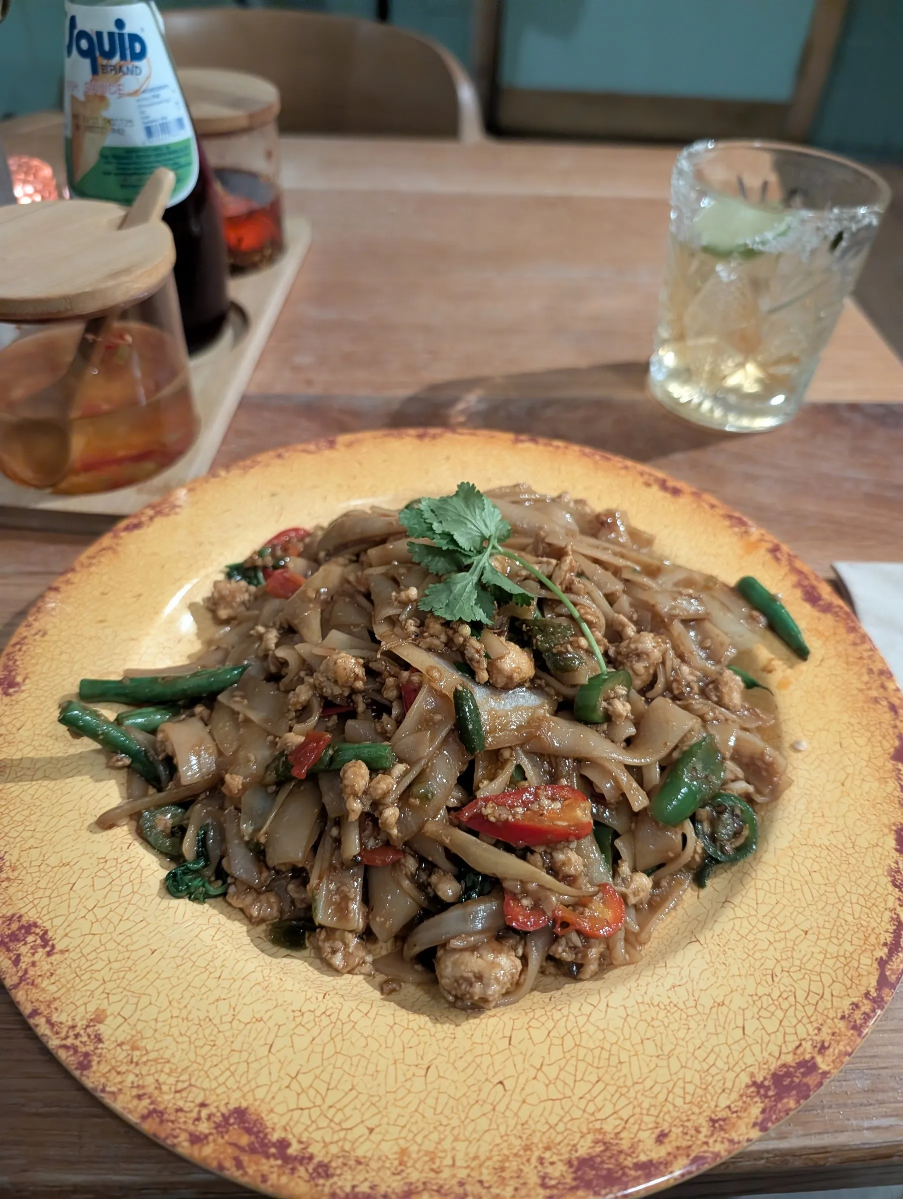Drunken noodles